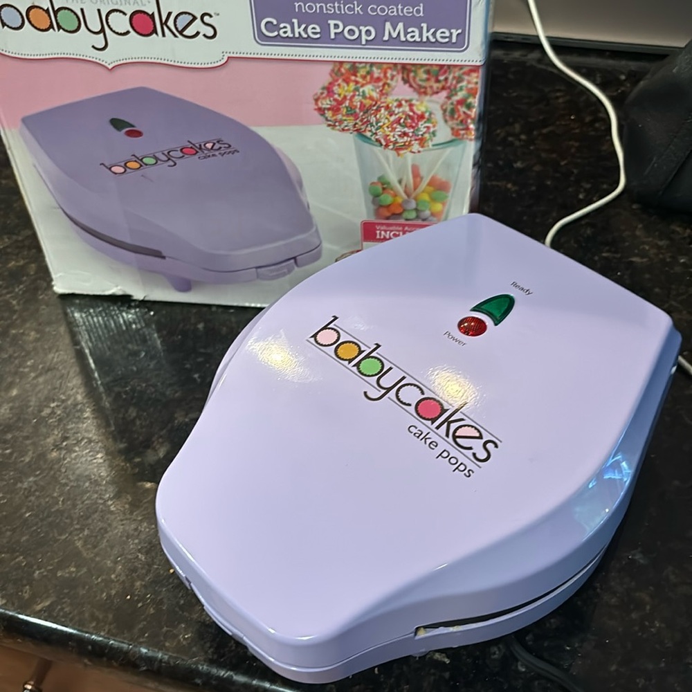 The original baby cakes cake pop maker nonstick